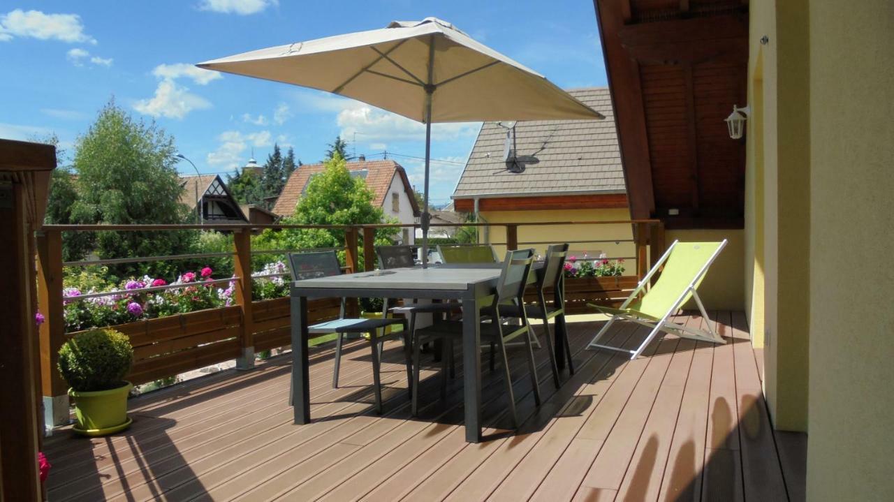 L'Alcove Des P'Tits Coeurs Villa Benfeld Exteriör bild